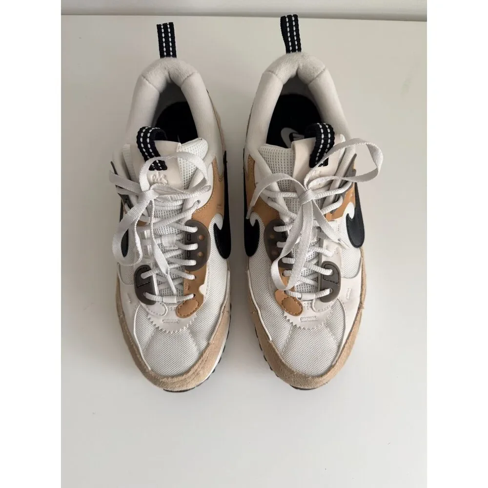 Nike Air Max 90 Futura Phantom Sanddrift Black Sneakers Women's Size 8